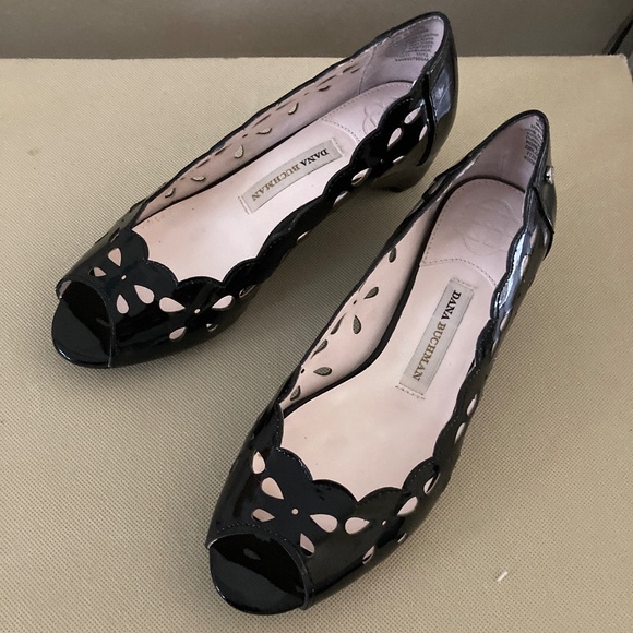 Dana Buchman black patent leather flats - Picture 1 of 7